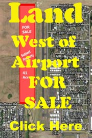 Land West of Airport for Sale - click here